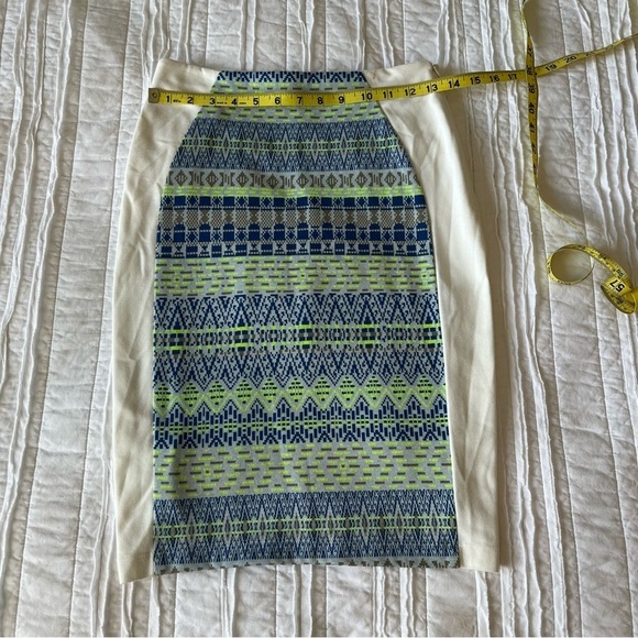 2/$30 Ella Moss Pencil Mini Above Knee Skirt with graphic print SZ XS - Picture 10 of 12